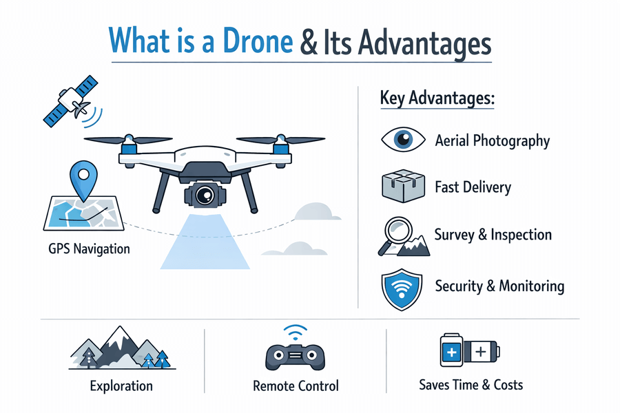 What is a Drone What are its Advantages