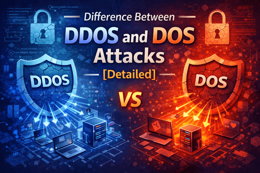 Difference Between DDoS and DoS Attacks [Detailed]