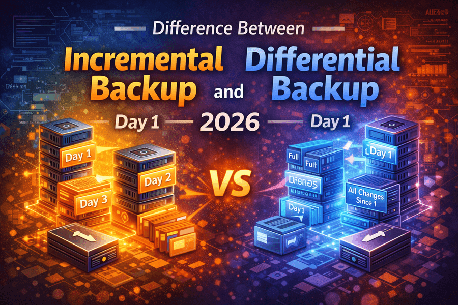 Difference Between Incremental Backup and Differential Backup in 2026