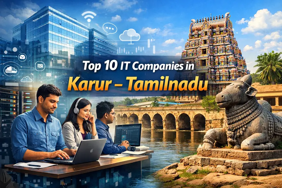 Top 10 IT companies in Karur – Tamilnadu